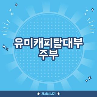 유미캐피탈대부 주부
